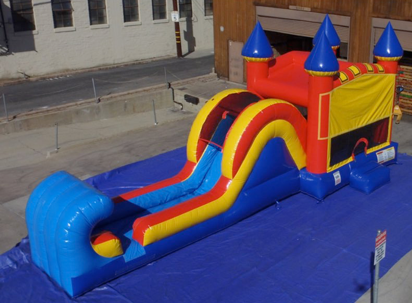 CLICK HERE&#10;for &#10;5-in-1 Combo Bounce Houses!