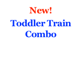 New! &#10;Toddler Train Combo&#10;